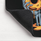 67 Drip Lustiger Halloween-Skelett 67 Meme Eiscrem Mousepad (Ecke)