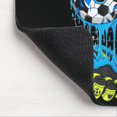 67 Drip Soccer Gen Alpha Slang Six Seven Meme  Mousepad (Ecke)