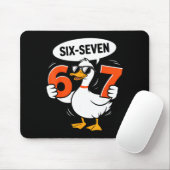 67 Duck Meme Funny Six Seven Gen Alpha Slang Cool Mousepad (Mit Mouse)