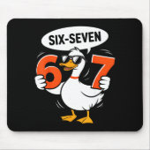 67 Duck Meme Funny Six Seven Gen Alpha Slang Cool Mousepad (Vorne)