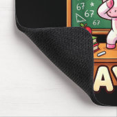 67 Einhorn für Mädchen Sechs Sieben Meme Brainrot Mousepad (Ecke)