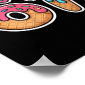 67 Eis Drip (auf Ck)  Poster (Ecke)