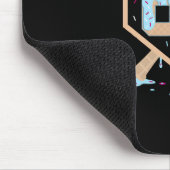 67 Eis-Drip Bysebyll Meme Lustig Six Seven Ge Mousepad (Ecke)