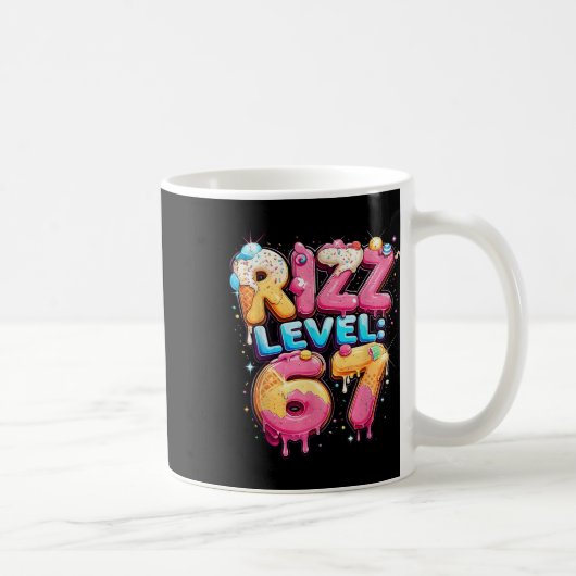 67 Eis-Drip-Cool-Meme Six Seven Gen Alpha Sl Kaffeetasse (Rechts)