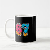 67 Eis-Drip-Funny-Six-Seven-Gen-Alpha-Meme S Kaffeetasse (Links)