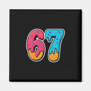 67 Eis-Drip-Funny-Six-Seven-Gen-Alpha-Meme S Magnet
