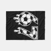 67 Eis-Drip-Fußball Gen Alpha Six Seven Meme  Fleecedecke (Vorderseite (Horizontal))