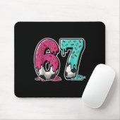 67 Eis Drip Fußball Gen Alpha Slang Six Seven Mousepad (Mit Mouse)
