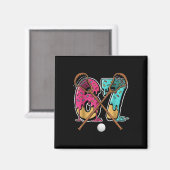 67 Eis-Drip-Lacrosse Gen Alpha Slang Six Sev Magnet (Vorderseite/Rückseite)