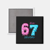67 Eis-Drip-Meme 6 7 Halloween-Kostüm Paar Magnet (Vorderseite/Rückseite)