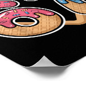 67 Eis Drip Meme Baseball  Poster (Ecke)