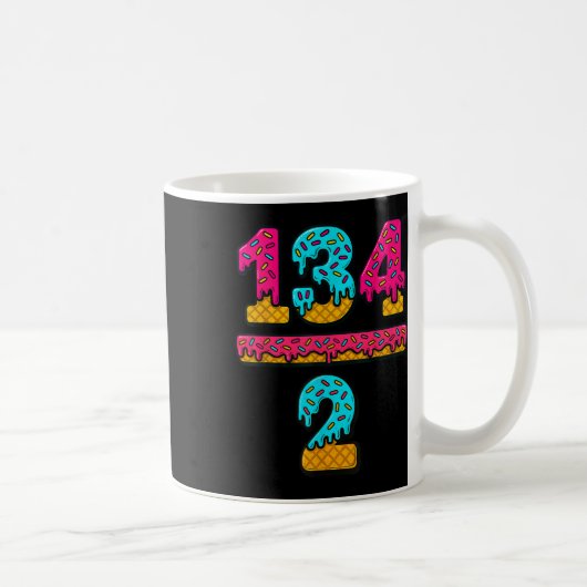 67 Eis-Drip-Meme-Division-Mathe-Lehrer Gen A Kaffeetasse (Rechts)