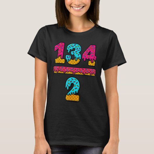 67 Eis-Drip-Meme-Division-Mathe-Lehrer Gen A T-Shirt (Vorderseite)
