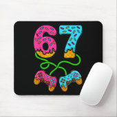 67 Eis-Drip-Meme-Gamer Six Seven Gen Alpha S Mousepad (Mit Mouse)