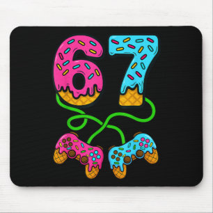 67 Eis-Drip-Meme-Gamer Six Seven Gen Alpha S Mousepad