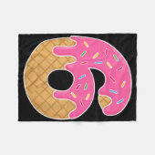 67 Eis-Drip-Meme Lustig 6 7 Halloween-Kostüm Fleecedecke (Vorderseite (Horizontal))