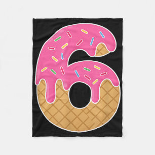 67 Eis-Drip-Meme Lustig 6 7 Halloween-Kostüm Fleecedecke