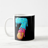 67 Eis-Drip-Meme Lustig 6 7 Halloween-Kostüm Kaffeetasse (Links)