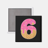 67 Eis-Drip-Meme Lustig 6 7 Halloween-Kostüm Magnet (Vorderseite/Rückseite)
