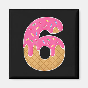 67 Eis-Drip-Meme Lustig 6 7 Halloween-Kostüm Magnet