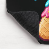 67 Eis-Drip-Meme Lustig 6 7 Halloween-Kostüm Mousepad (Ecke)