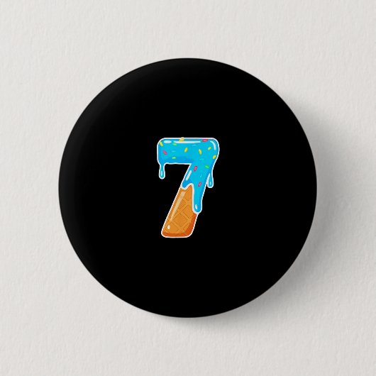 67 Eis-Drip-Meme Lustig 6 7 Kostüm Paar Button (Vorderseite)