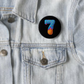 67 Eis-Drip-Meme Lustig Six Seven Gen-Alpha C Button (Beispiel)