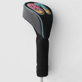 67 Eis-Drip-Meme Lustig Six Seven Gen Alpha Golf Headcover (angewinkelt)