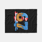 67 Eis-Drip-Meme Lustig Six Seven Gen Alpha S Fleecedecke (Vorderseite (Horizontal))
