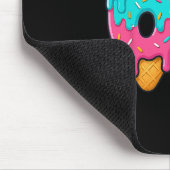 67 Eis-Drip-Meme Lustig Six Seven Gen Alpha S Mousepad (Ecke)