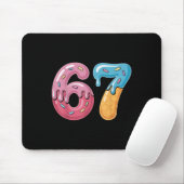 67 Eis-Drip-Meme Lustig Six Seven Gen Alpha S Mousepad (Mit Mouse)