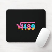 67 Eis-Drip-Meme Quadratwurzel 4489 Gen Alpha Mousepad (Mit Mouse)