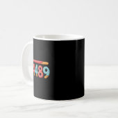 67 Eis-Drip-Meme Quadratwurzel 4489 Kaffeetasse (Vorderseite Links)