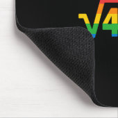 67 Eis-Drip-Meme Quadratwurzel 4489  Mousepad (Ecke)