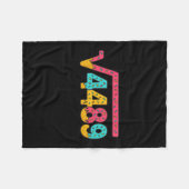 67 Eis-Drip-Meme Quadratwurzel 4489 Slang Math Fleecedecke (Vorderseite (Horizontal))