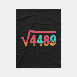 67 Eis-Drip-Meme Quadratwurzel 4489 Slang Mathe Fleecedecke