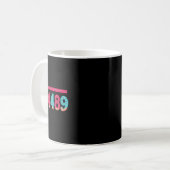67 Eis-Drip-Meme Quadratwurzel 4489 Slang Mathe Kaffeetasse (Vorderseite Links)
