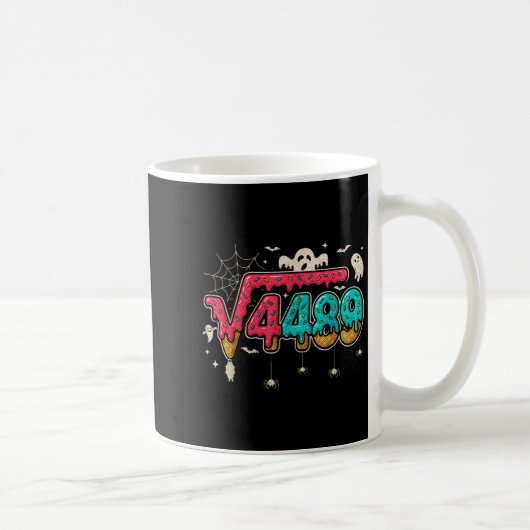 67 Eis-Drip-Meme Quadratwurzel 4489 Slang Mathe Kaffeetasse (Rechts)
