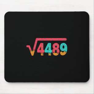67 Eis-Drip-Meme Quadratwurzel 4489 Slang Mathe Mousepad