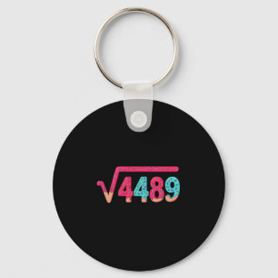 67 Eis-Drip-Meme Quadratwurzel 4489 Slang Mathe Schlüsselanhänger