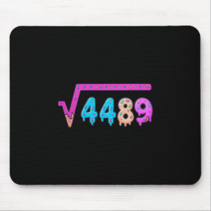 67 Eis-Drip-Meme Quadratwurzel 4489 Slang-Mathemat Mousepad