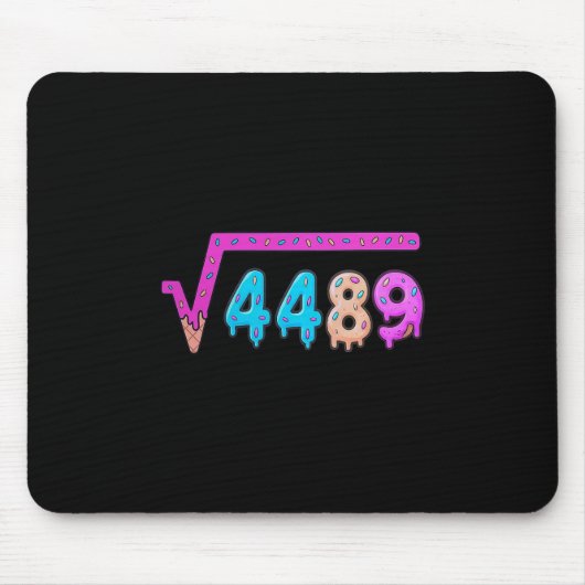 67 Eis-Drip-Meme Quadratwurzel 4489 Slang-Mathemat Mousepad (Vorne)