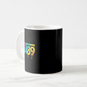 67 Eis-Drip-Meme Quadratwurzel 4489 Slang-Teetasse Kaffeetasse (Vorderseite Links)