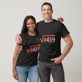 67 Eis-Drip-Meme Quadratwurzel 4489 T-Shirt (Unisex)