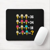 67 Eis-Drip-Meme-Reihenfolge der Operationen Mathe Mousepad (Mit Mouse)