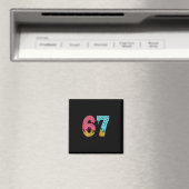 67 Eis-Drip-Meme Six Seven Game Day (auf Ck) Magnet (In Situ (Geschirrspüler))