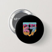 67 Eis-Drip-Meme Six Seven Gen Alpha-Slang Button (Vorne & Hinten)