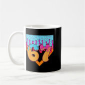 67 Eis-Drip-Meme Six Seven Gen Alpha-Slang  Kaffeetasse (Links)