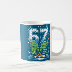 67 Eis-Drip-Meme Six Seven Gen Alpha Slang Kaffeetasse