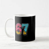 67 Eis-Drip-Meme Six Seven Gen Alpha-Slang ( Kaffeetasse (Links)